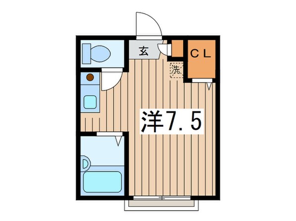 スタジオ　アルファの物件間取画像